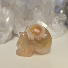 Load image into Gallery viewer, Flower Agate Skull