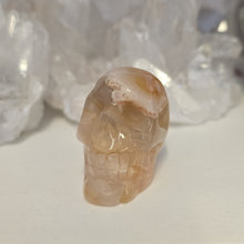 Load image into Gallery viewer, Flower Agate Skull