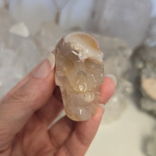 Load image into Gallery viewer, Flower Agate Skull