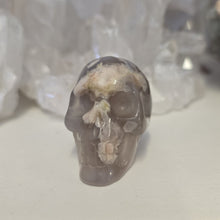 Load image into Gallery viewer, Flower Agate Skull