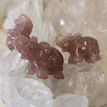 Load image into Gallery viewer, Strawberry Quartz Elephant