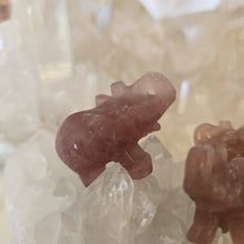 Load image into Gallery viewer, Strawberry Quartz Elephant