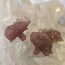 Load image into Gallery viewer, Strawberry Quartz Elephant