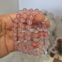 Load image into Gallery viewer, Rose Quartz Bracelet - A Grade
