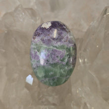 Load image into Gallery viewer, Serpentine Fluorite 'Bolivianite' Palmstone - A Grade