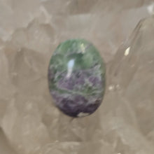 Load image into Gallery viewer, Serpentine Fluorite 'Bolivianite' Palmstone - A Grade