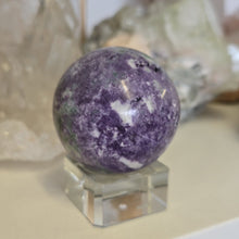 Load image into Gallery viewer, Serpentine Fluorite 'Bolivianite' Sphere - A Grade