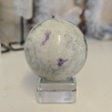 Load image into Gallery viewer, Serpentine Fluorite 'Bolivianite" Sphere - A Grade