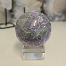Load image into Gallery viewer, Serpentine Fluorite 'Bolivianite' Sphere - A Grade