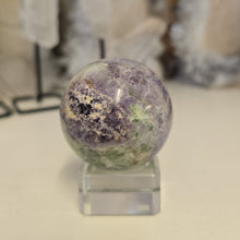 Load image into Gallery viewer, Serpentine Fluorite 'Bolivianite Sphere' - A Grade