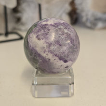 Load image into Gallery viewer, Serpentine Fluorite 'Bolivianite' Sphere - A Grade