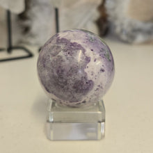 Load image into Gallery viewer, Serpentine Fluorite 'Bolivianite' Sphere - A Grade