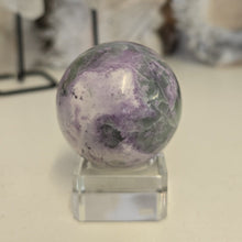 Load image into Gallery viewer, Serpentine Fluorite 'Bolivianite' Sphere - A Grade