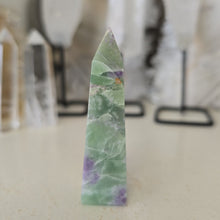 Load image into Gallery viewer, Serpentine Fluorite 'Bolivianite' Tower - A Grade