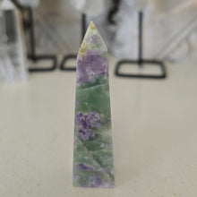 Load image into Gallery viewer, Serpentine Fluorite 'Bolivianite' Tower - A Grade