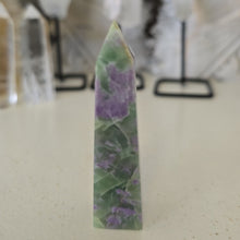 Load image into Gallery viewer, Serpentine Fluorite 'Bolivianite' Tower - A Grade