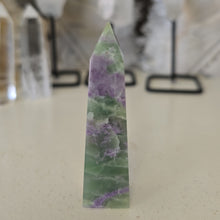 Load image into Gallery viewer, Serpentine Fluorite 'Bolivianite' Tower - A Grade