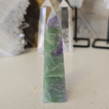 Load image into Gallery viewer, Serpentine Fluorite 'Bolivianite' Tower - A Grade