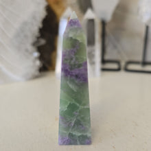 Load image into Gallery viewer, Serpentine Fluorite 'Bolivianite' Tower - A Grade