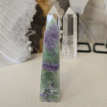Load image into Gallery viewer, Serpentine Fluorite 'Bolivianite' Tower - A Grade