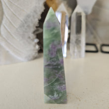 Load image into Gallery viewer, Serpentine Fluorite 'Bolivianite' Tower - A Grade