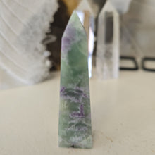 Load image into Gallery viewer, Serpentine Fluorite 'Bolivianite' Tower - A Grade