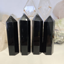Load image into Gallery viewer, Black Obsidian Tower
