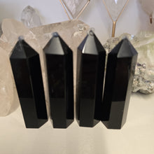 Load image into Gallery viewer, Black Obsidian Tower
