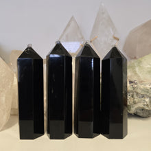 Load image into Gallery viewer, Black Obsidian Tower