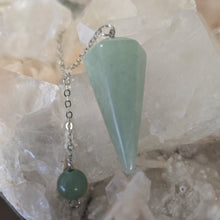Load image into Gallery viewer, Green Aventurine Pendulum