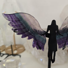Load image into Gallery viewer, Fluorite Angel Wings