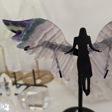 Load image into Gallery viewer, Fluorite Angel Wings