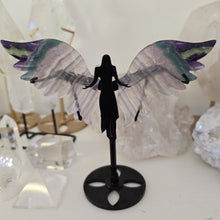 Load image into Gallery viewer, Fluorite Angel Wings