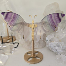 Load image into Gallery viewer, Fluorite Butterfly Wings