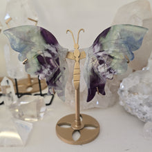 Load image into Gallery viewer, Feather Fluorite Butterfly Wings