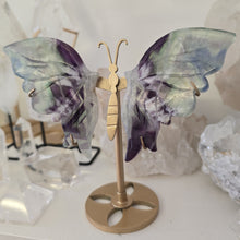 Load image into Gallery viewer, Feather Fluorite Butterfly Wings