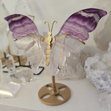Load image into Gallery viewer, Fluorite Butterfly Wings