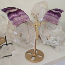 Load image into Gallery viewer, Fluorite Butterfly Wings