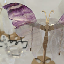 Load image into Gallery viewer, Fluorite Butterfly Wings