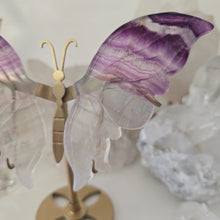 Load image into Gallery viewer, Fluorite Butterfly Wings