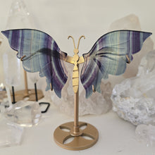 Load image into Gallery viewer, Fluorite Butterfly Wings