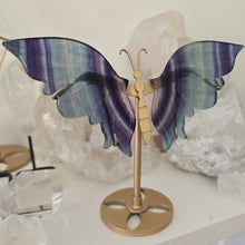 Load image into Gallery viewer, Fluorite Butterfly Wings