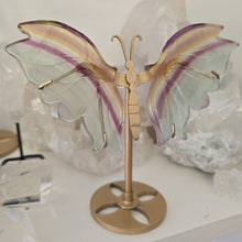Load image into Gallery viewer, Fluorite Butterfly Wings