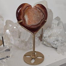 Load image into Gallery viewer, Carnelian Heart with Stand