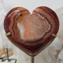 Load image into Gallery viewer, Carnelian Heart with Stand