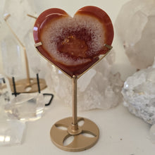 Load image into Gallery viewer, Carnelian Heart with Stand