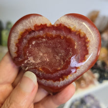 Load image into Gallery viewer, Carnelian Heart with Stand