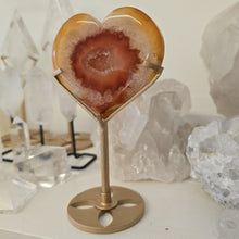 Load image into Gallery viewer, Carnelian Heart with Stand