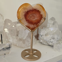 Load image into Gallery viewer, Carnelian Heart with Stand
