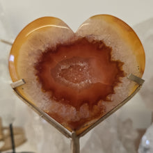 Load image into Gallery viewer, Carnelian Heart with Stand